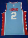 NBA 2 Leonard Clippers Maillot Retro brodé